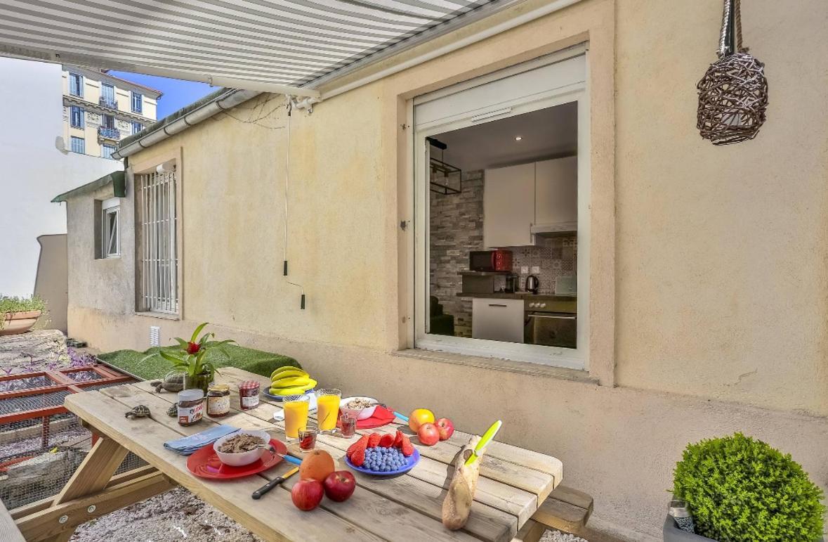 Le Refuge Avec Terrasse Et Jardin, En Plein Centre-Ville, Gare 5 Minutes A Pieds Νίκαια Εξωτερικό φωτογραφία